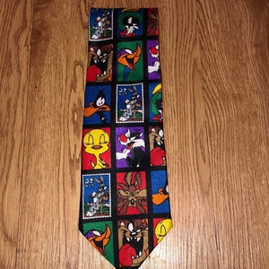 Looney Tunes Stamp Collection‎ Men’s Neck Tie